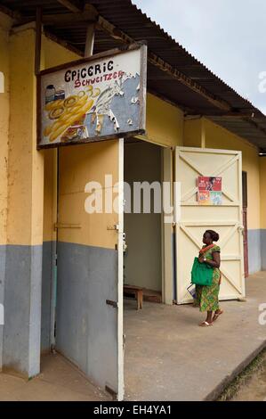 Le Gabon, Moyen-Ogooue Province, Lambaréné, l'épicerie de l'hôpital Albert Schweitzer Banque D'Images