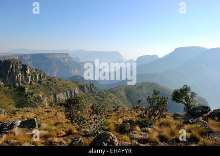 L'Afrique du Sud, Mpumalanga, l'Escarpement du Drakensberg, Blyde River Canyon Banque D'Images