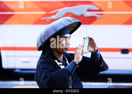 L'île de Honshu, Japon, Tokyo, Asakusa, Taito, district de pousse-pousse Banque D'Images