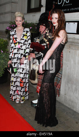 Scottish Fashion Awards 2014 tenue à 8 Northumberland Avenue - l'extérieur des arrivées En vedette : Guest Où : London, Royaume-Uni Quand : 01 mai 2014 Banque D'Images