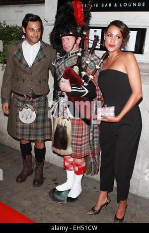 Scottish Fashion Awards 2014 tenue à 8 Northumberland Avenue - l'extérieur des arrivées En vedette : Guest Où : London, Royaume-Uni Quand : 01 mai 2014 Banque D'Images