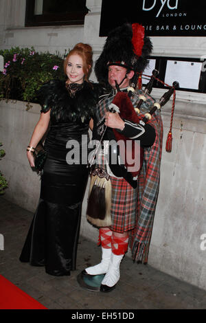 Scottish Fashion Awards 2014 tenue à 8 Northumberland Avenue - l'extérieur des arrivées En vedette : Guest Où : London, Royaume-Uni Quand : 01 mai 2014 Banque D'Images