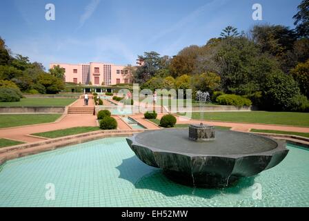 Portugal, Région du Nord, la Fondation de Serralves, Porto, Musée d'Art moderne et des jardins, la maison de style Art Nouveau Banque D'Images