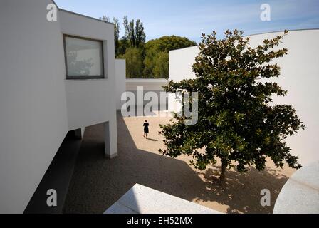 Portugal, Région du Nord, la Fondation de Serralves, Porto, Musée d'Art Moderne Banque D'Images