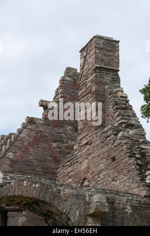 1607 Earl Patrick Stewart a forcé la construction de l'Earl's Palace sur Orkney Islands. C'était en ruines au xviiie siècle. Banque D'Images