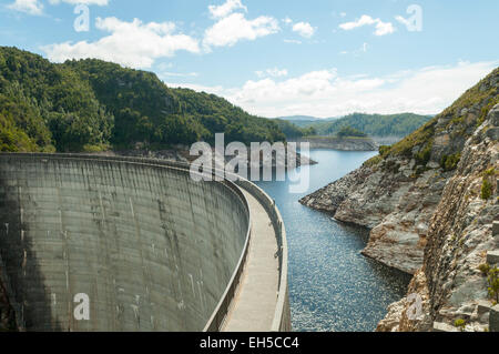 Gordon Dam, Tasmanie, Australie Banque D'Images