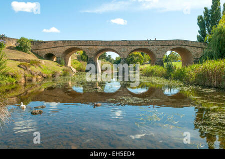 Pont de Richmond, Richmond, Tasmanie, Australie Banque D'Images