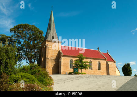 L'église Saint John's, Richmond, Tasmanie, Australie Banque D'Images