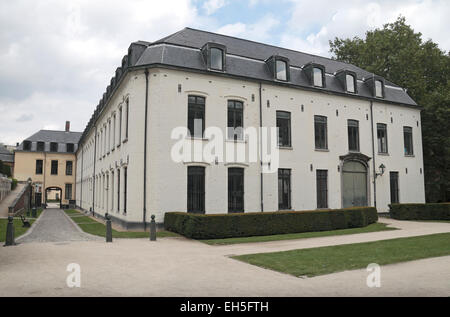 Une partie de l'abbaye de La Cambre ou Ter abbaye, à Bruxelles, Belgique. Banque D'Images