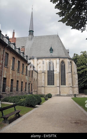 Une partie de l'abbaye de La Cambre ou Ter abbaye, à Bruxelles, Belgique. Banque D'Images