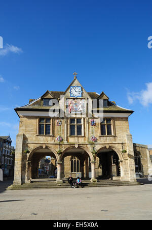 Guildhall, Place de la Cathédrale, Peterborough, Cambridgeshire, Angleterre, RU Banque D'Images