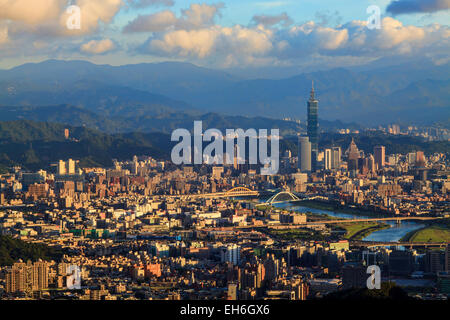 Taipei, Taïwan Cityscape de Neihu District pour adv ou autres fins utiliser Banque D'Images