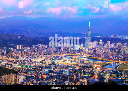 Taipei, Taïwan Cityscape de Neihu District pour adv ou autres fins utiliser Banque D'Images