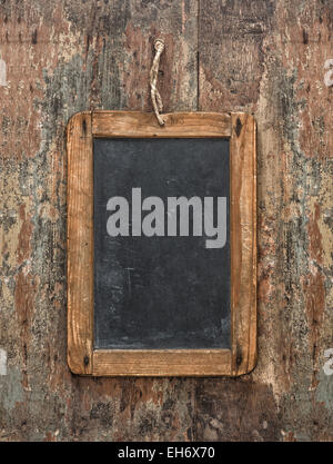 Tableau ancien en bois sur la texture. Fond rustique avec copyspace pour votre texte Banque D'Images