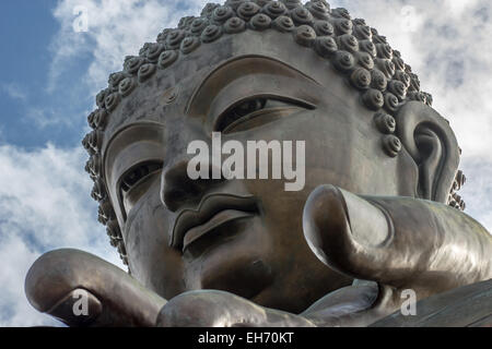 Tian Tan Buddha Banque D'Images