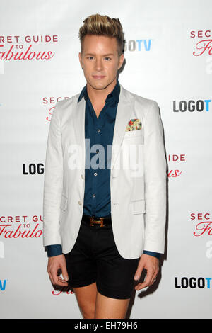 Premiere partie pour TV logo 'Secret' fabuleux de guide à la Crosby Street Hotel à New York City - Arrivées en vedette : Theodore Feuille Où : Manhattan, New York, United States Quand : 04 mai 2014 Banque D'Images