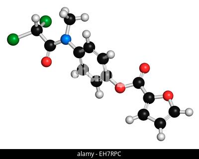 Diloxanide furoate de drogues l'amibiase Banque D'Images