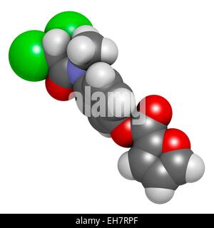 Diloxanide furoate de drogues l'amibiase Banque D'Images