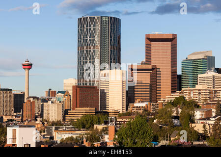 Panorama de Calgary. Calgary, Alberta, Canada Banque D'Images