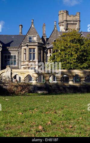 La semelle intérieure, Cour de charbon accueil propriétaire James Harvey, Llandaff, Cardiff, Pays de Galles, Royaume-Uni. Banque D'Images