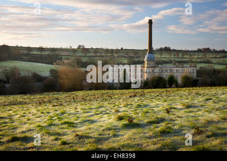 Bliss moulin sur frosty matin, Chipping Norton, Cotswolds, Oxfordshire, Angleterre, Royaume-Uni, Europe Banque D'Images