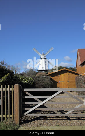 L'Union européenne moulin Cranbrook kent, la plus grande usine de smock en Angleterre construit en 1814 Banque D'Images