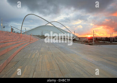 Le stade Vélodrome olympique à Athènes Banque D'Images