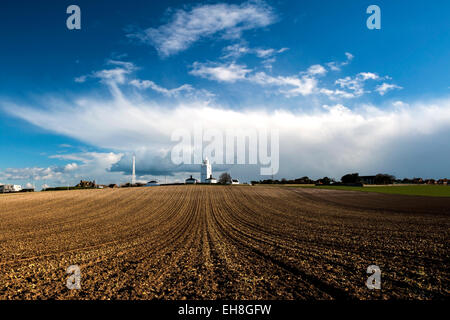 Phare avant-pays du Nord. Banque D'Images