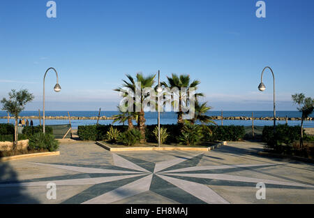 Italie, le Marche, San Benedetto del Tronto Banque D'Images