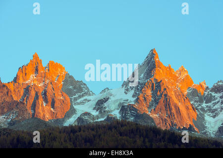 Europe, France, Haute Savoie, Rhone Alpes, vallée de Chamonix, Banque D'Images