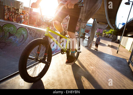 Skate Park, Belfast, en Irlande du Nord Banque D'Images