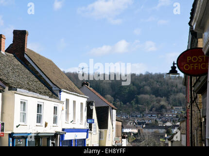 Wootton-under-edge Gloucestershire Angleterre une petite ville dans la partie sud de la région des Cotswolds. Banque D'Images