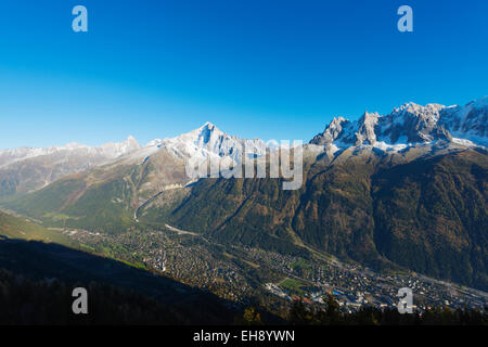 Europe, France, Haute Savoie, Rhone Alpes, vallée de Chamonix, Banque D'Images