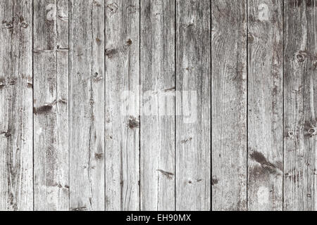 Vieux mur en bois gris extérieur de la texture de fond photo Banque D'Images