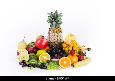 L'abondance des fruits de la santé Personne ne Banque D'Images