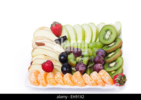 Salade de fruits d'abondance Bac Santé Organisation Personne n Banque D'Images