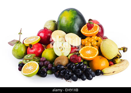 L'abondance des fruits de la santé Personne ne Banque D'Images