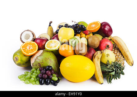 L'abondance des fruits de la santé Personne ne Banque D'Images