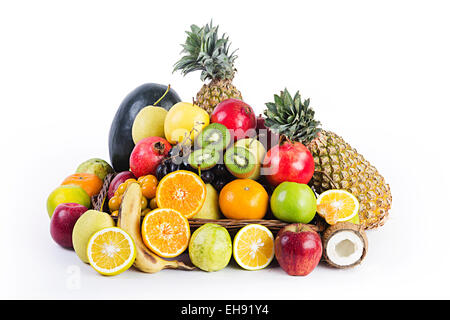 L'abondance des fruits de la santé Personne ne Banque D'Images