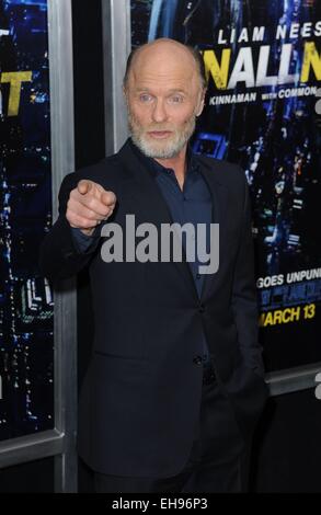 New York, NY, USA. Mar 9, 2015. Ed Harris aux arrivées pour exécuter toute la nuit Premiere, AMC Theater à Lincoln Square, New York, NY 9 mars 2015. Credit : Kristin Callahan/Everett Collection/Alamy Live News Banque D'Images