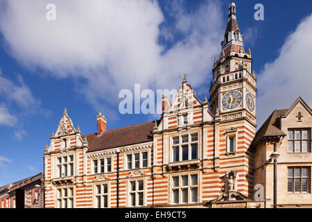 La Lloyds Bank Building, favorise l'origine' Bank, de Sidney Street, Cambridge. L'immeuble date d'environ 1890 et a été conception Banque D'Images