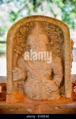 Le Musée de l'Jethavana d'Anuradhapura, Site du patrimoine mondial de l'UNESCO, le centre-nord de la province, Sri Lanka, Asie Banque D'Images