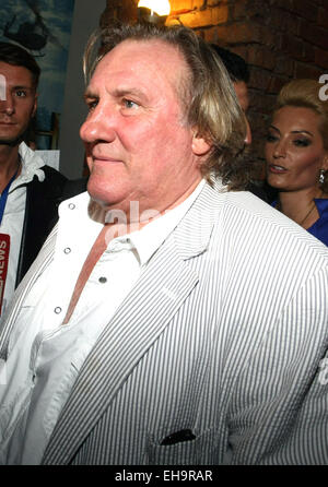 La Fédération de premiere de 'Victor' à 5 Stars Cinema comprend : Gérard Depardieu Où : Moscou, Fédération de Russie Quand : 02 mai 2014 Banque D'Images