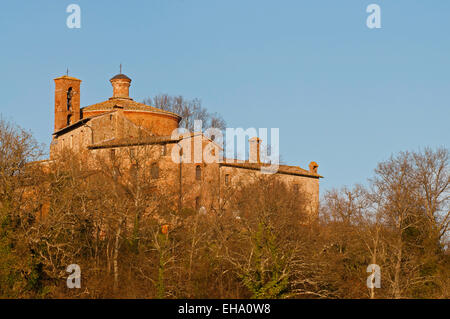 Ermitage de Montesiepi. Localité : Montesiepi (SI), Toscane, Italie. Banque D'Images