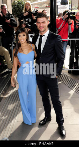 Londres, Royaume-Uni. 10 mars, 2015. Janette Manrara TRIC Awards 2015 Assister au Grosvenor House Hotel London 10 mars 2015 Crédit : Peter Phillips/Alamy Live News Banque D'Images