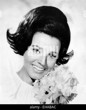 Kay Starr, Smiling Portrait datant du début des années 1960 Banque D'Images