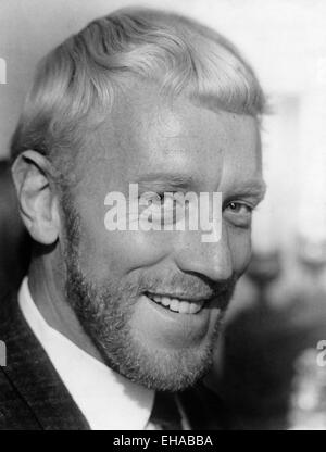 Max Von Sydow, Smiling Portrait, 1967 Banque D'Images