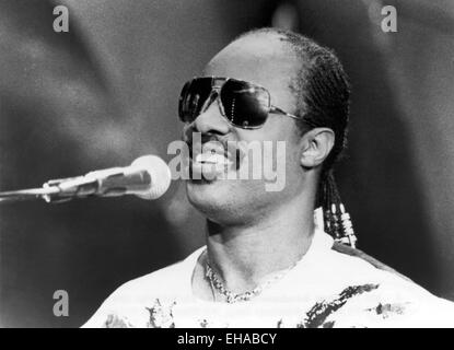 Stevie Wonder, Portrait, 1985 Banque D'Images