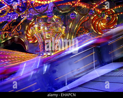 Fahrgeschäft / fête foraine ride Banque D'Images