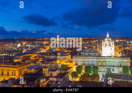 L'Europe méditerranéenne, Malte, Gozo Island, Victoria (Rabat), basilique de St George Banque D'Images